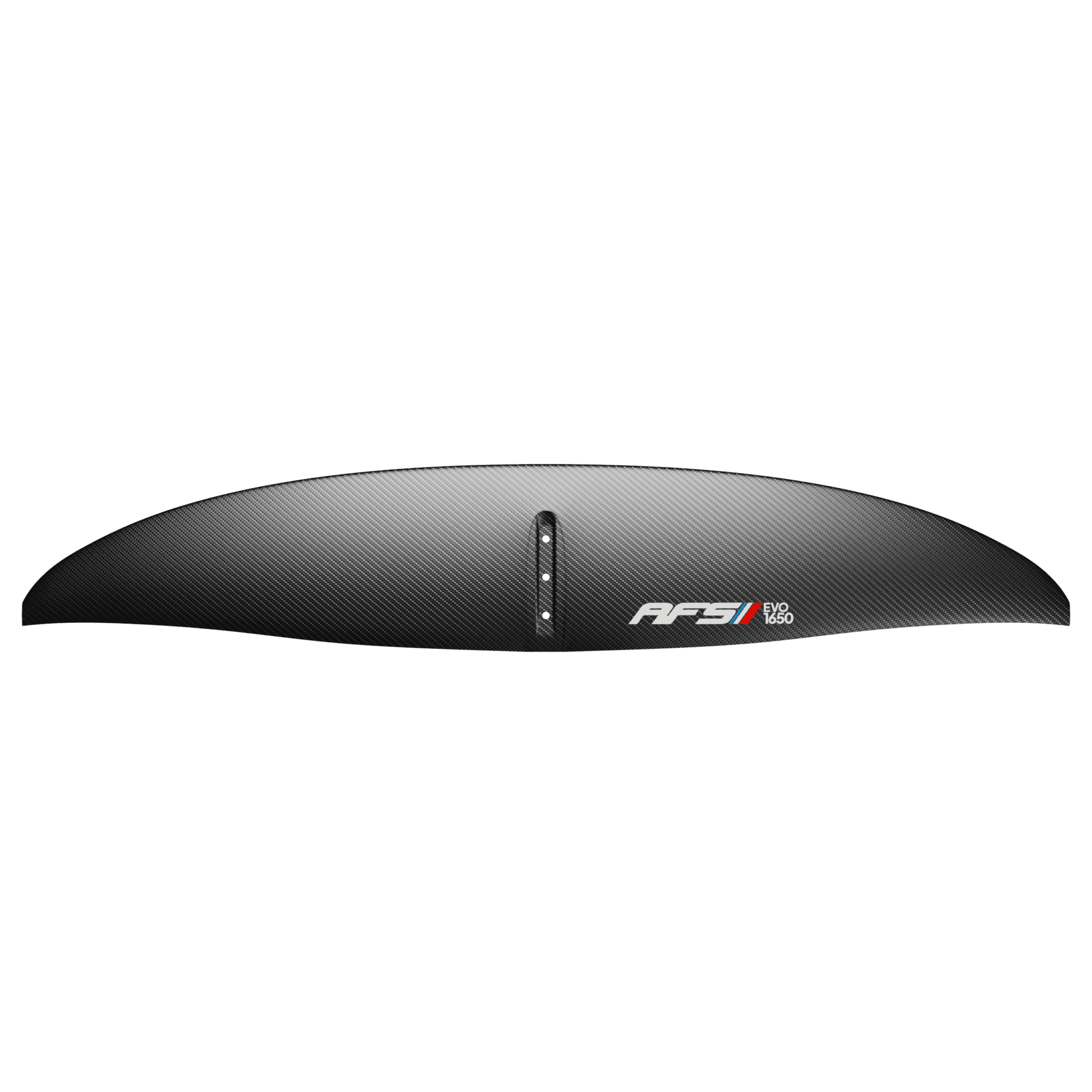 AFS Evo 1650 carbon front wing for wing foil, sup foil, surf foil, downwind or dockstart top view