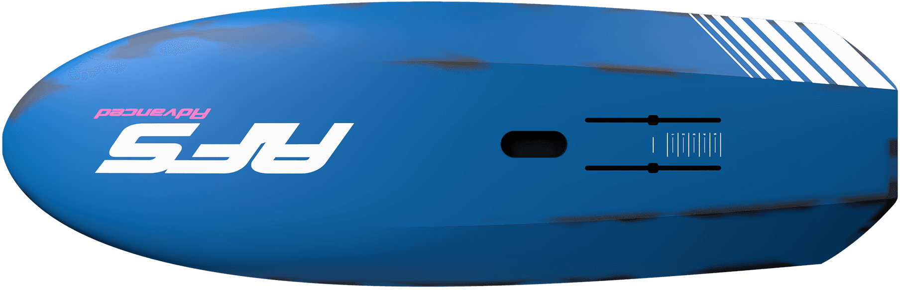 Blackbird Mid Length Carbon — Electric Blue, profile view