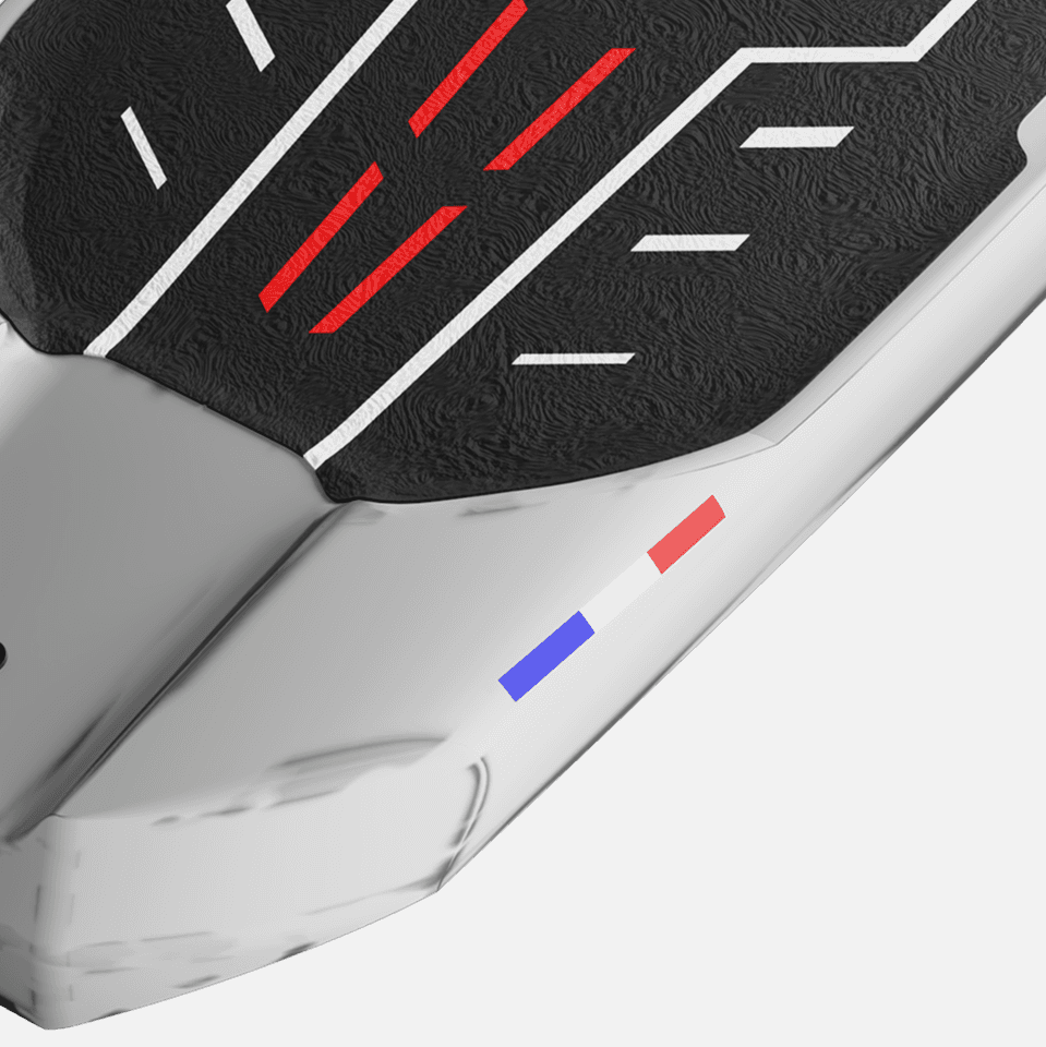Blackbird Mid Length Carbon — Brush White, lifestyle view