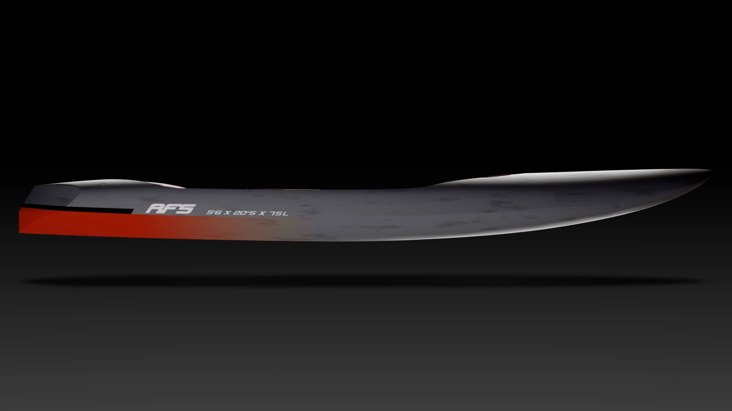 Blackbird Mid Length 5'6" Red